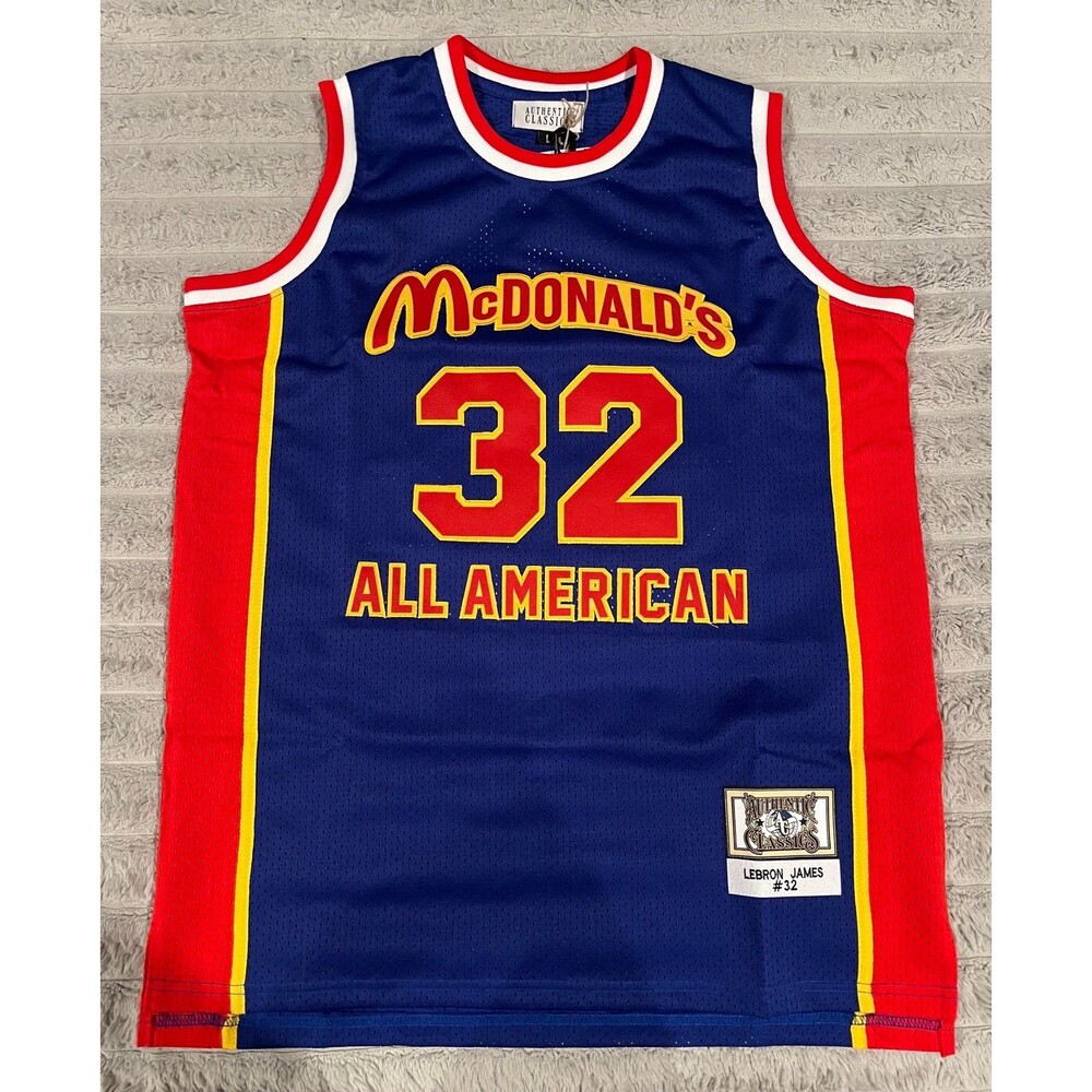 McDonald's All American LeBron James Basketball Jersey Size L NWT